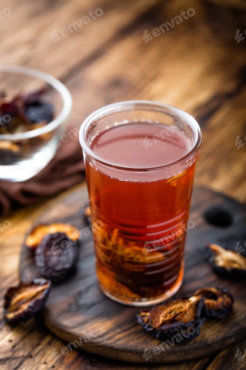 Preview: Prune drink, dried plums extract, fruits beverage