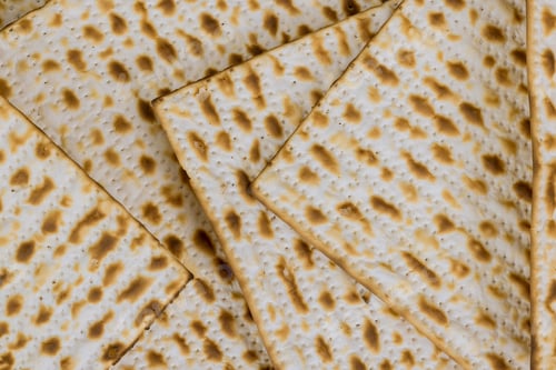 Preview: Passover background.matzoh jewish holiday bread