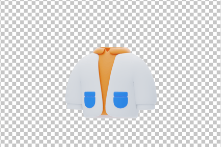 Preview: Lab Coat 3D Icon
