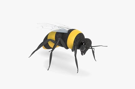 Preview: Stylized Bumblebee Character
