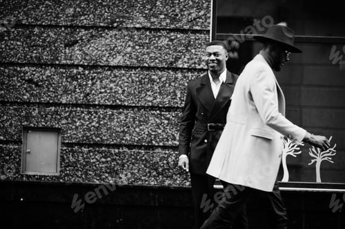 Preview: Two fashion black men