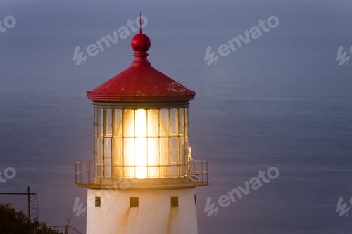 Preview: Makapuu Lighthouse Southwest Shore Oahu Haiwaii Nautical Maritime