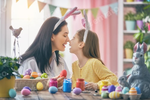 Preview: Family preparing for Easter