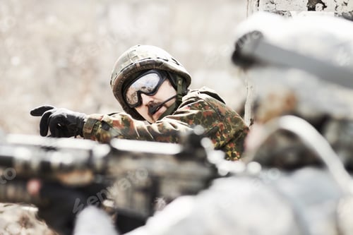 Preview: Leading his platoon