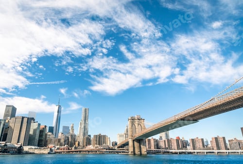 Preview: New York Skyline and Brooklyn Bridge
