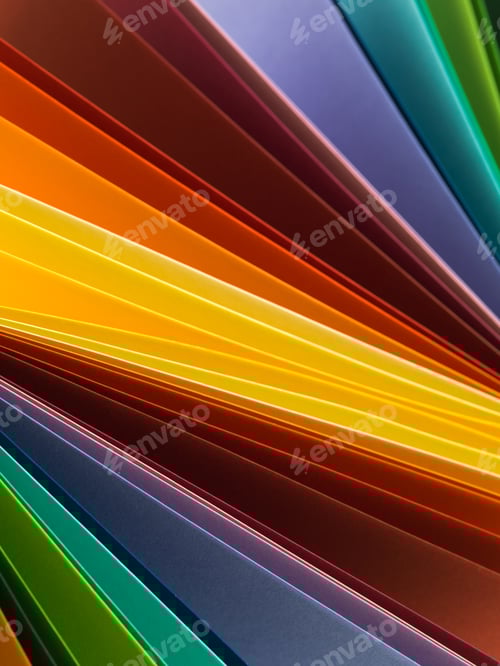 Preview: colorful abstract striped pattern