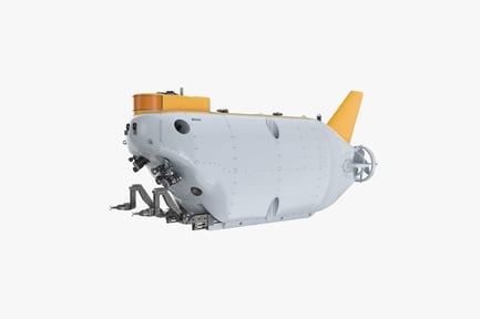 Vista previa: Vehículo sumergible de aguas profundas para exploración y rescate oceánicos