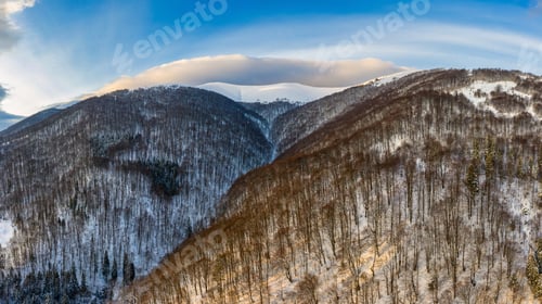 Preview: Aerial view of mesmerizing picturesque landscape
