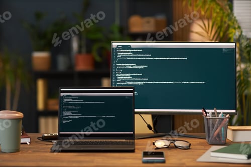 Preview: Security Codes On Computer Monitors In Office