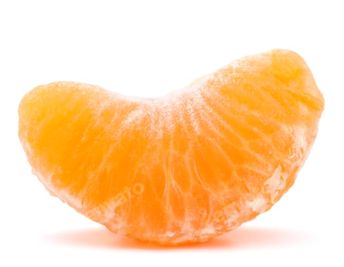 Preview: tangerine or mandarin fruit part