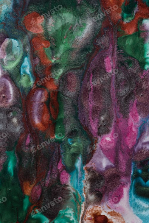 Preview: Stains of bright metallic paint