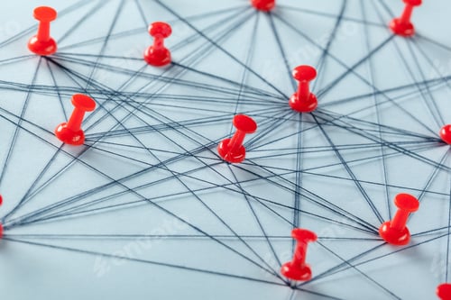 Preview: Network with pins