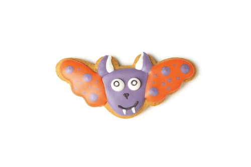 Preview: Concept of Halloween sweets, funny sweets, isolated on white background
