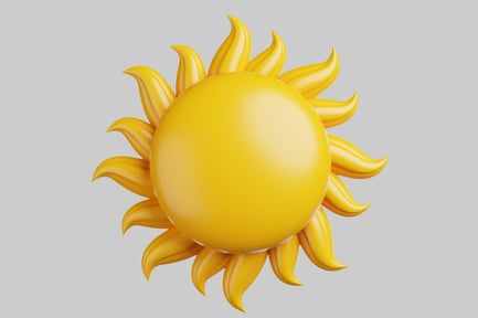 Preview: Stylized sun.
