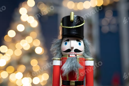 Preview: Nutcracker with holiday lighting background