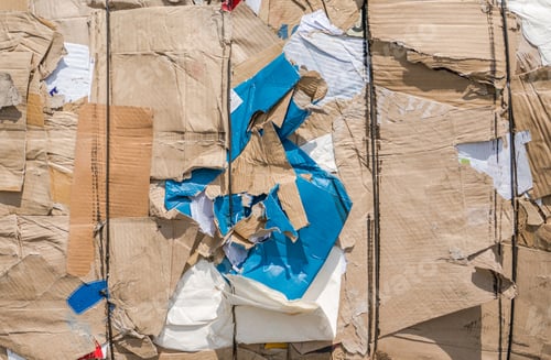 Preview: Pile of Paper Ready for Recycling