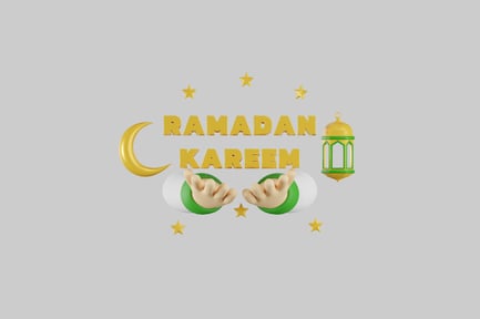 Preview: Ramadan kareem animated greeting decoration
