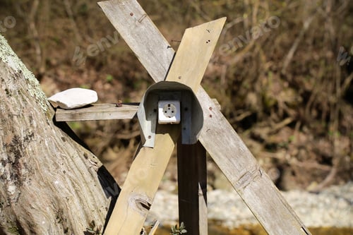 Preview: Electrical Outlet In The Forest In Nature