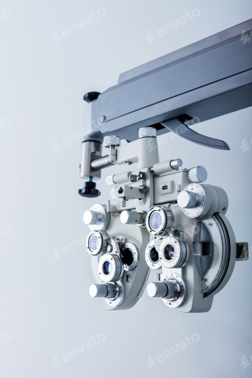 Preview: Optical equipment for testing vision.
