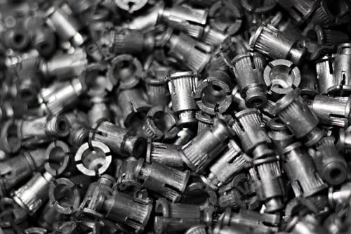 Preview: industrial metal parts, hinges, plugs, tips. textures