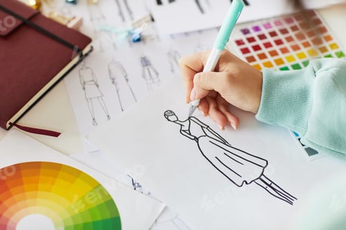 Preview: Creating design of dress