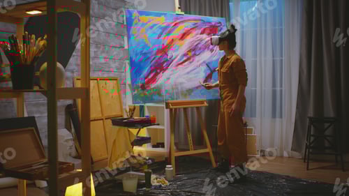 Preview: Wearing virtual reality headset