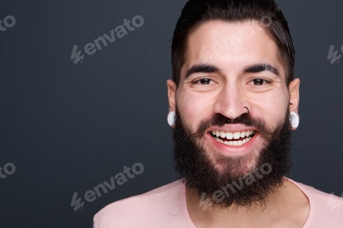 Preview: Man with beard smiling