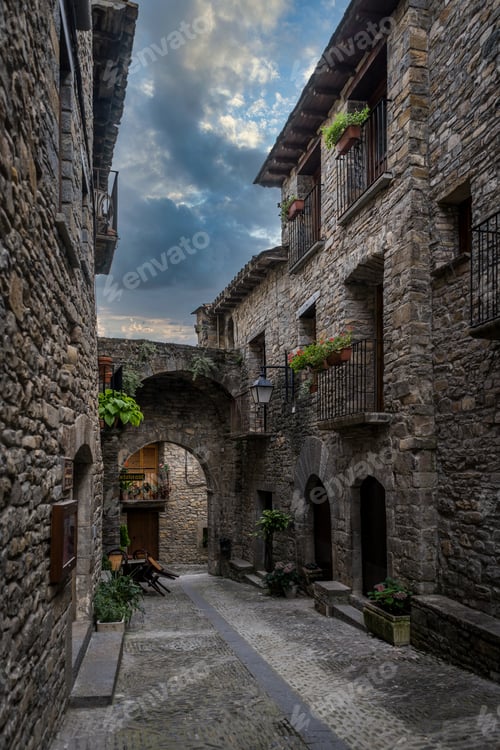 Preview: Streets of Ainsa, Spain