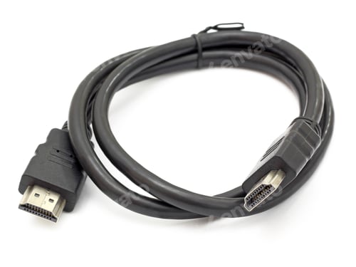 Preview: large hdmi cable on white background