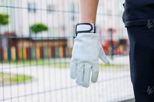 Preview: Construction gloves. Durable gloves for dirty work. Garden gloves. Rubberized construction gloves.