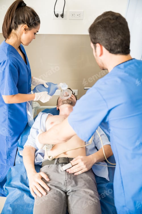 Preview: Doctors performing CPR on a patient