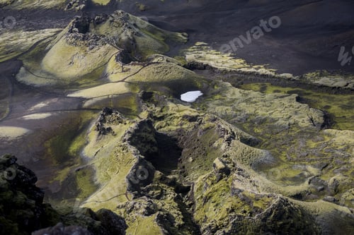 Preview: Laki craters or Lakagígar is a volcanic fissure in the south of Iceland