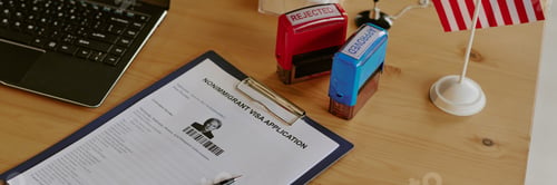 Preview: Processing Nonimmigrant Visa Application with Official Stamps