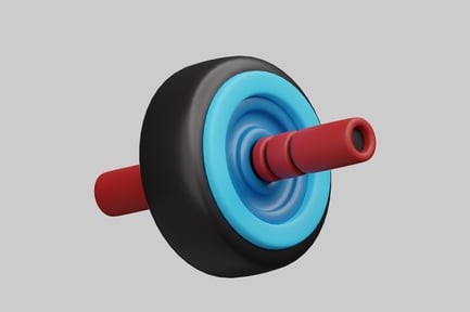 Preview: Ab roller wheel exercise equipment