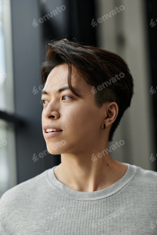 Preview: A Young Man's Vision, Reflected in the Window