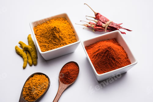 Preview: Turmeric and Chilli Powder