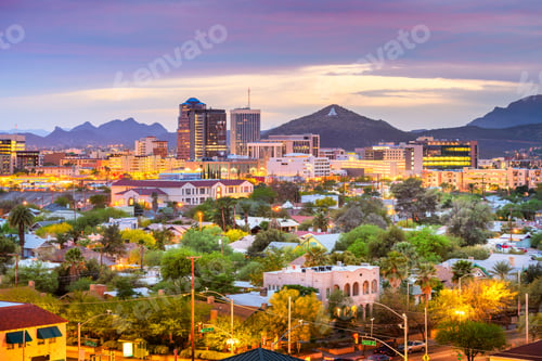 Preview: Tucson, Arizona, USA Skyline