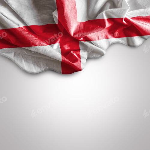 Preview: Waving Flag Of England, United Kingdom