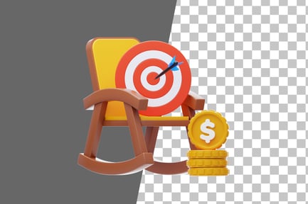 Preview: Retirement Goals 3D Icon