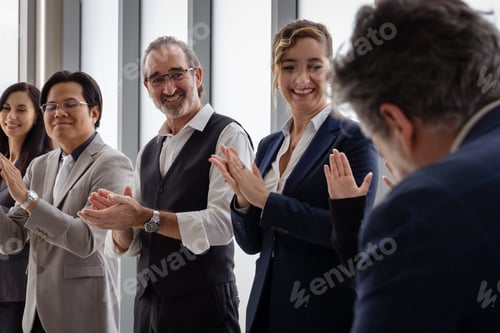 Preview: Group of multiethnic businessmen