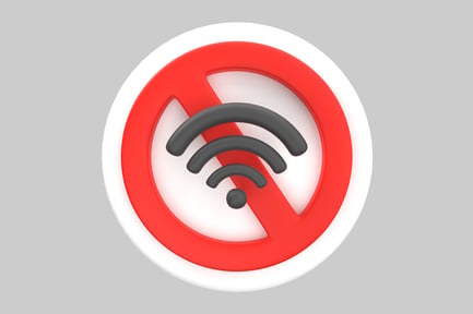 Aperçu: Pas de panneau d'accès à Internet