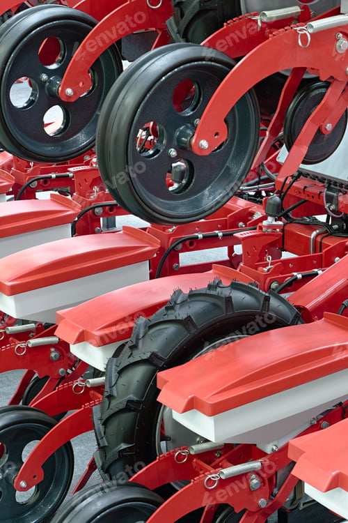 Preview: Modern seeder, sowing machine