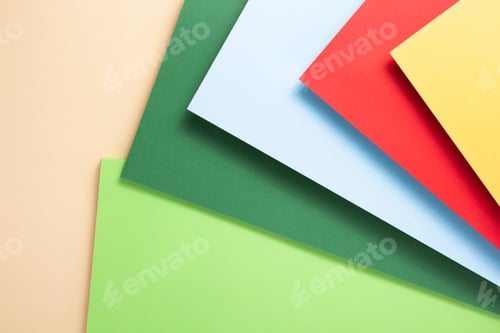 Preview: colorful paper as abstract background