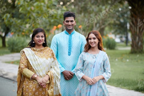 Preview: Friends Attending Outdoor Party