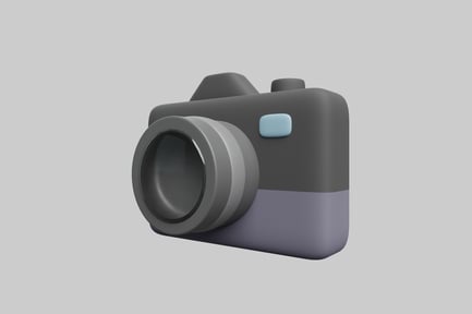 Preview: Cartoon camera minimalist style