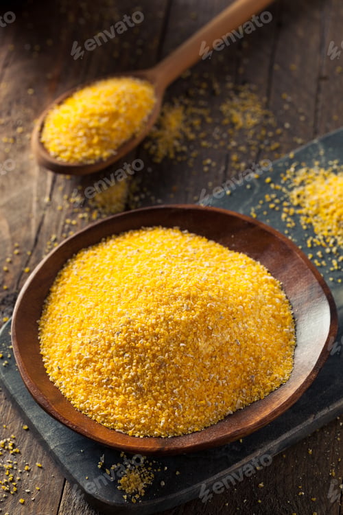 Preview: Raw Organic Polenta Corn Meal