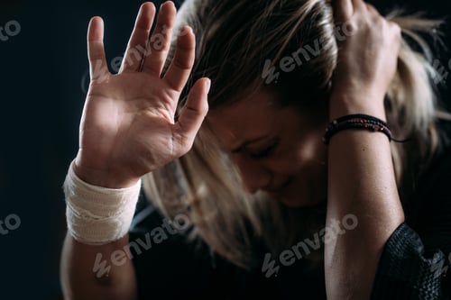 Preview: Woman Suffering from PTSD.