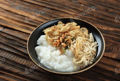 Preview: Rice Congee with Shredded Chicken