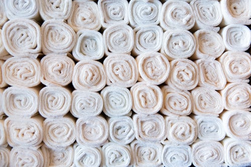 Preview: rolled bath towels