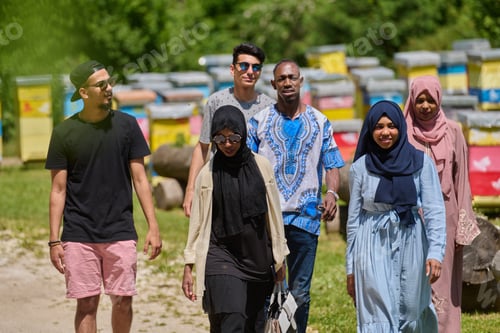 Preview: A diverse group of young friends and entrepreneurs explore small honey production businesses in the